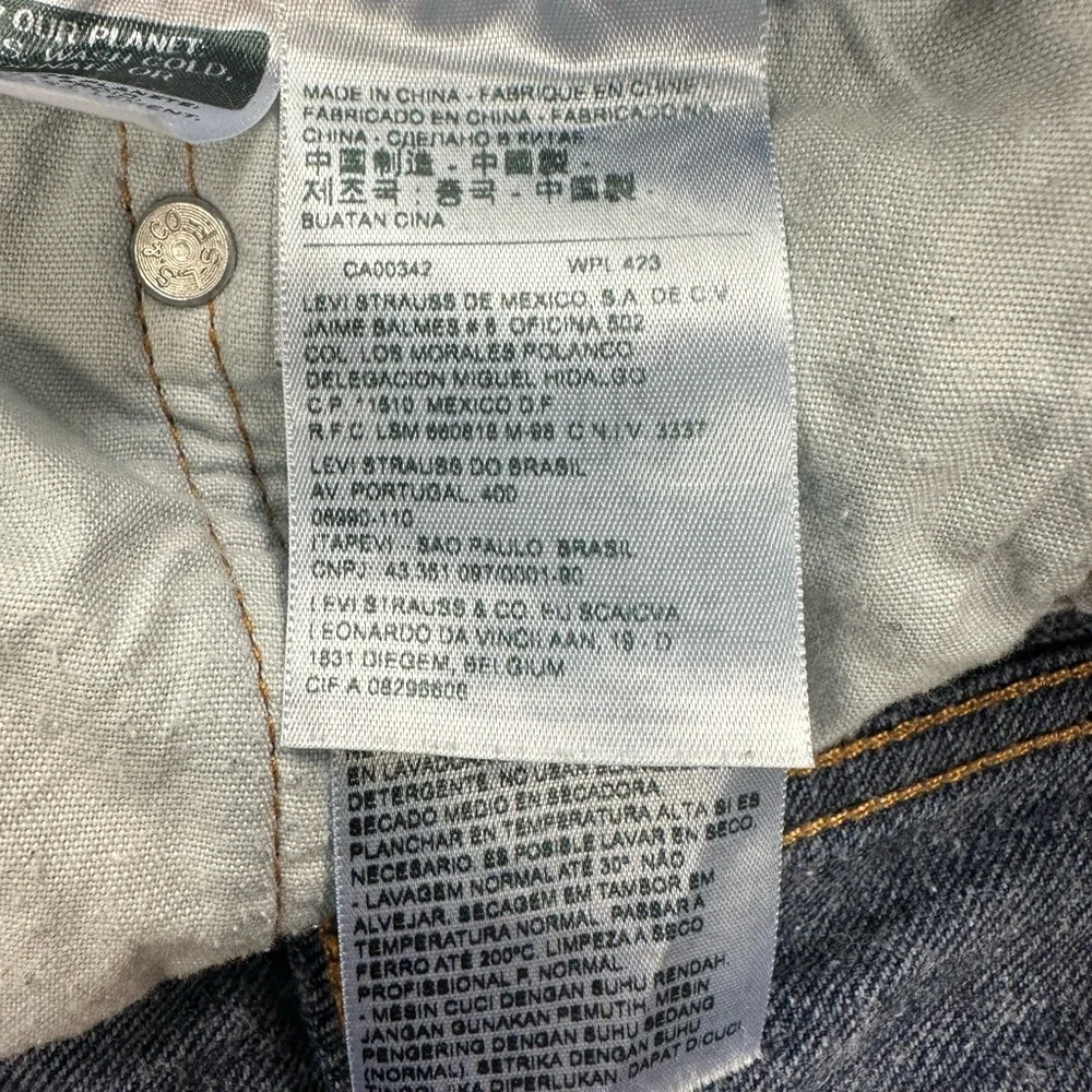 Levis‎ 501CT Jeans Womens 32x32  Tapered Leg Button Fly Denim custom tapered
